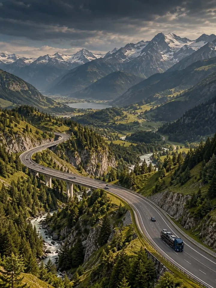 Car transport from Austria