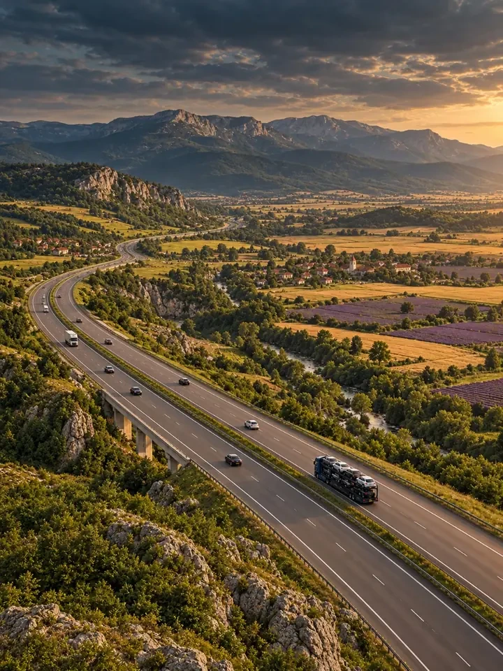 Car transport from Bulgaria