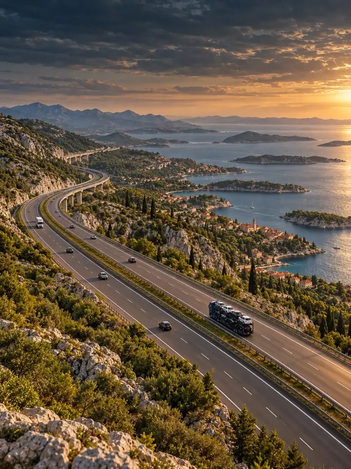 Car transport from Croatia