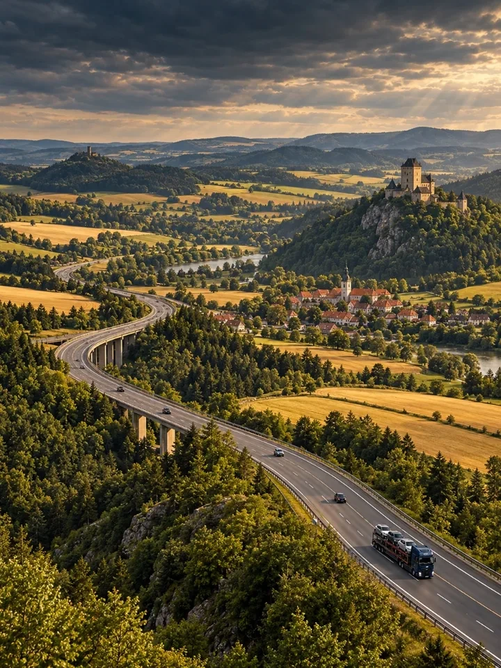 Car transport from Czech Republic