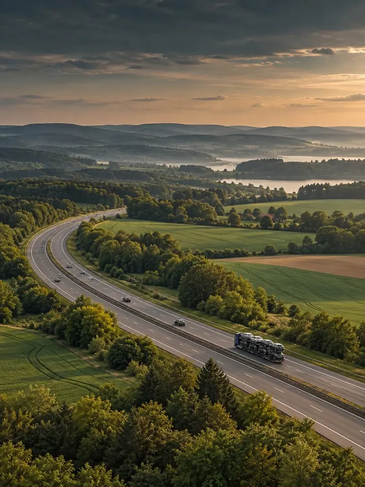 Car transport from Germany