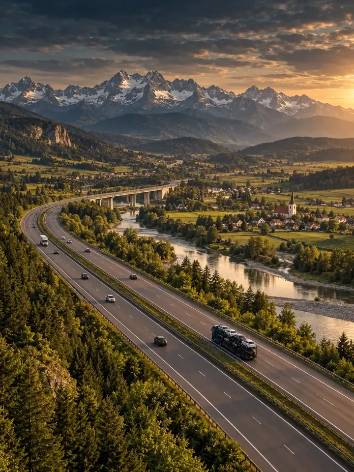 Car transport from Slovakia