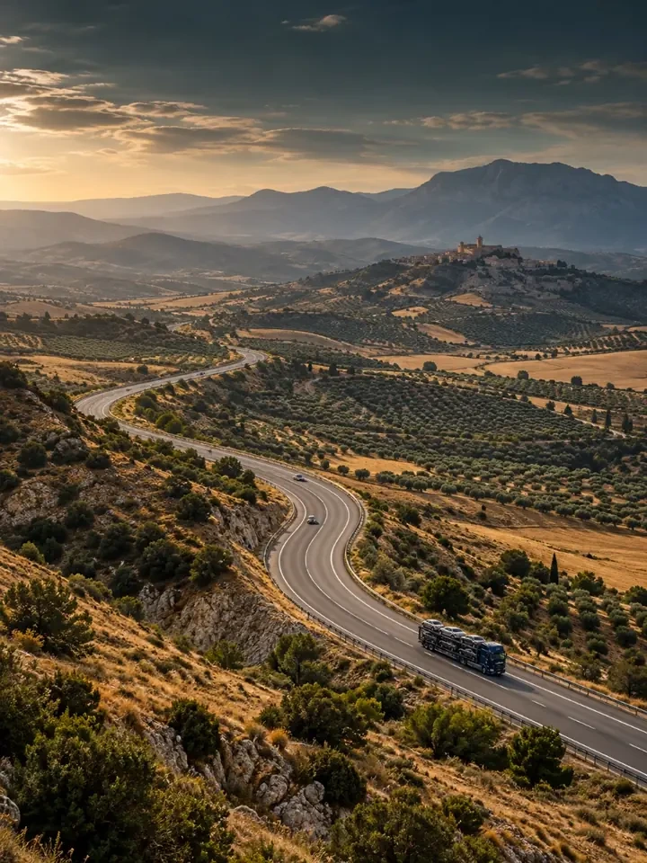 Car transport from Spain